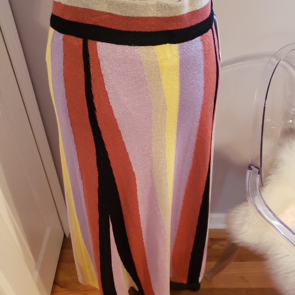 NWT LAIA striped knit skirt for Anthropologie.